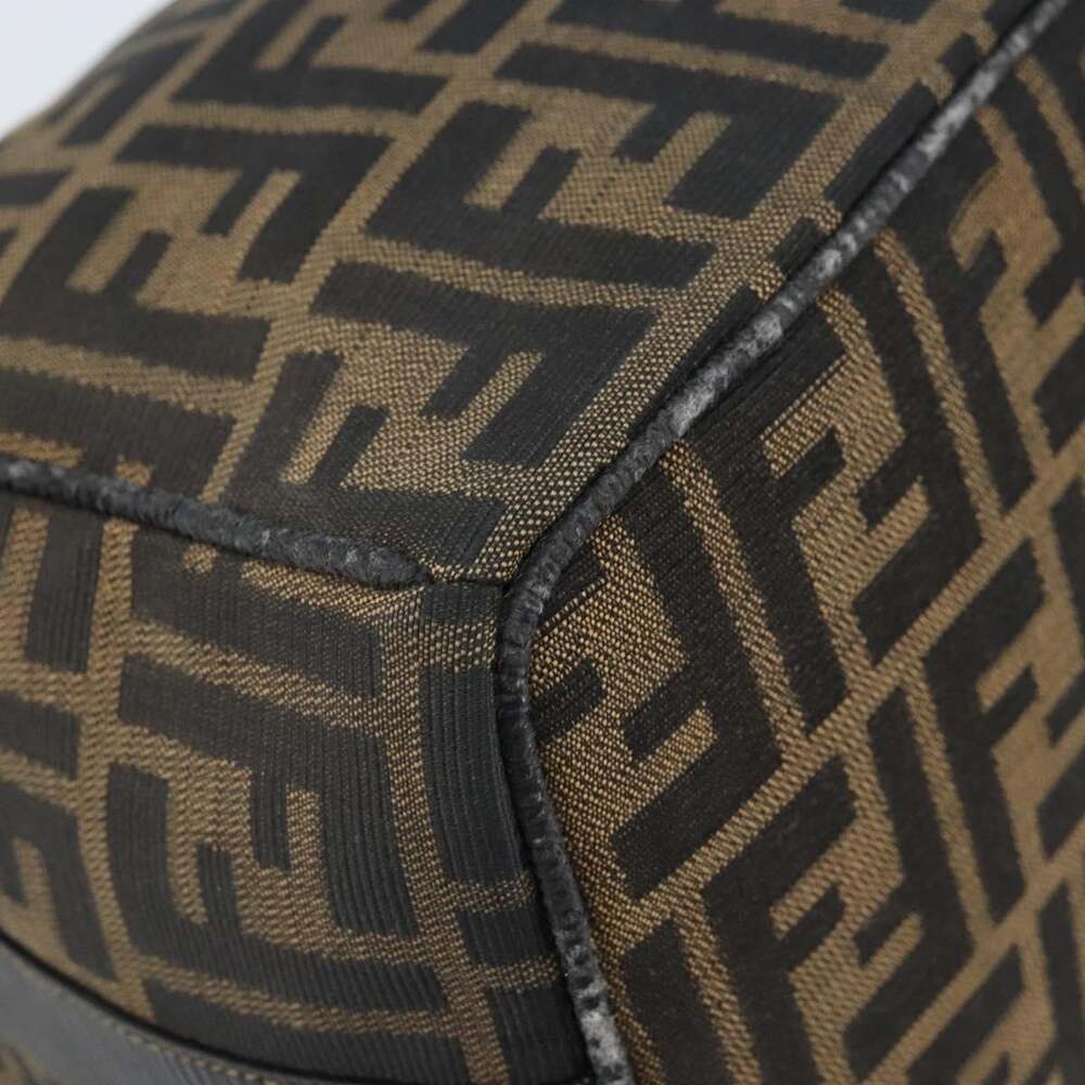 Fendi Zucca Handbag Brown
